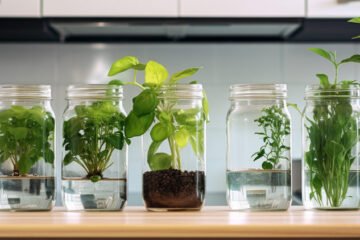 Plant-clippings-jar
